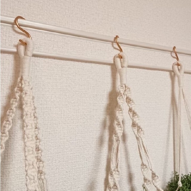 ハンギングロープ 3点 No.79 観葉植物 プラントハンガー chateauduroi.co