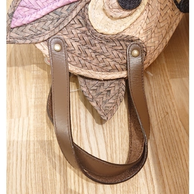 aquagirl(アクアガール)のバンビ ラフィア素材 バッグ YUDLEG レディースのバッグ(かごバッグ/ストローバッグ)の商品写真