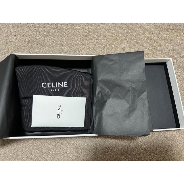 celine(セリーヌ)の美品 大人気‼︎CELINE セリーヌ 二つ折り財布 ミニウォレット赤 レッド レディースのファッション小物(財布)の商品写真