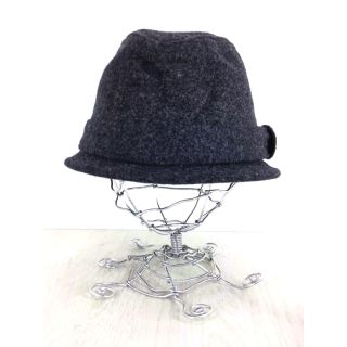 NEW YORK HAT - 稀少【ニューヨークハット】 レザー本革 ポークパイハット ラムスキン XL 黒の通販 by