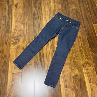 新品未使用　loin.   ロワン　slim denim washed BLUE