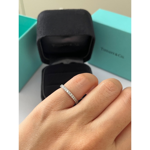 Tiffany ハーフエタニティ リング - リング Tiffany ハーフエタニティ リング - リング