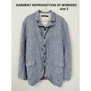 コモリ(COMOLI)のGARMENT REPRODUCTION OF WORKERS ジャケット(テーラードジャケット)