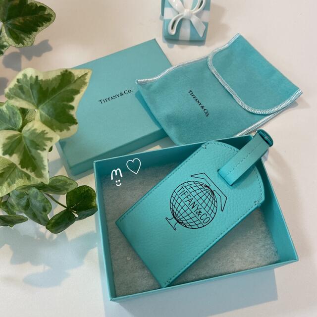 TIFFANY&Co. ティファニー レザーラゲージタグ ネームタグ 旅行 TIFFANY&Co. ティファニー レザーラゲージタグ ネームタグ 旅行