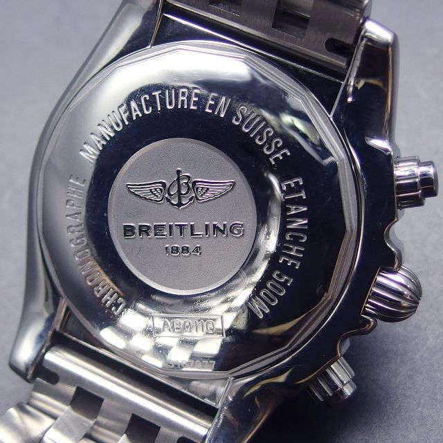 BREITLING(ブライトリング)の美品 国内正規 ブライトリング クロノマット44 A011B67PA ブラック  メンズの時計(腕時計(アナログ))の商品写真