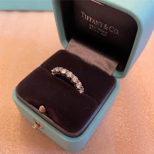 Tiffany & Co. - ティファニー フォーエバー ハーフ エタニティ ダイヤリング 旧:エンブレイス