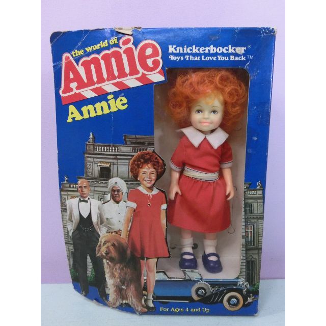 ミュージカル アニー Annie 80s ビンテージ 人形 フィギュア ドール