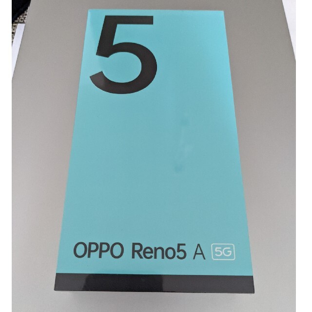 OPPO Reno5 A シルバーブラック A1030P