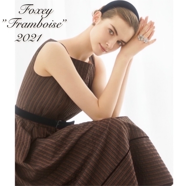一番の FOXEY - フォクシー ワンピース2021年✨”FRAMBOISE”可愛い