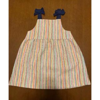 ザラキッズ(ZARA KIDS)のZara baby ストライプワンピース  2-3years 98(ワンピース)