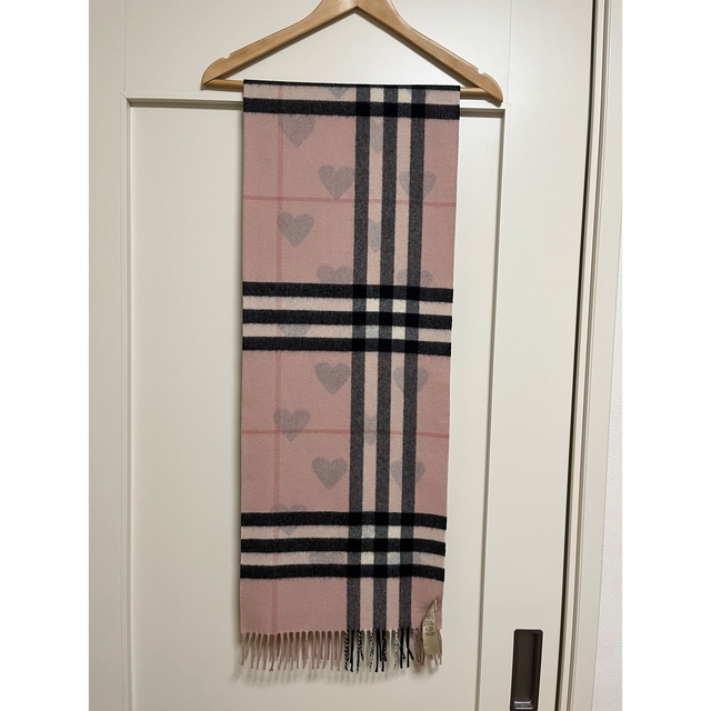 BURBERRY   BURBERRY バーバリー マフラー カシミア％ ピンク