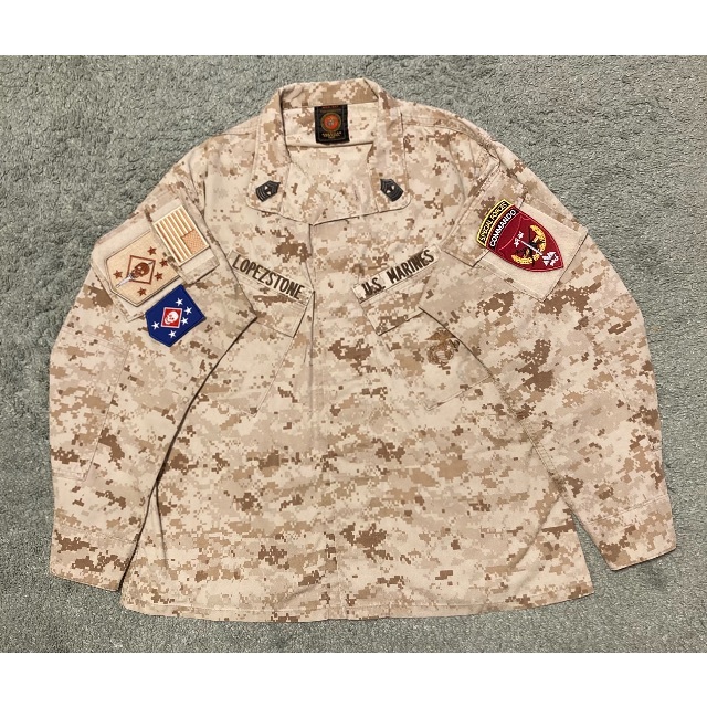 American Apparel(アメリカンアパレル)の米海兵隊MARSOC特殊部隊デザートマーパットBDU(米軍実物) メンズのジャケット/アウター(ミリタリージャケット)の商品写真