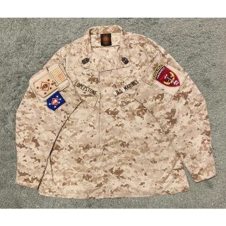 アメリカンアパレル(American Apparel)の米海兵隊MARSOC特殊部隊デザートマーパットBDU(米軍実物)(ミリタリージャケット)