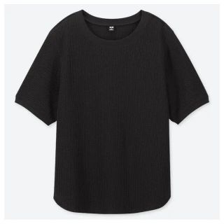 ユニクロ(UNIQLO)のUNIQLO ユニクロ ワッフルクルーネックT(Tシャツ(半袖/袖なし))