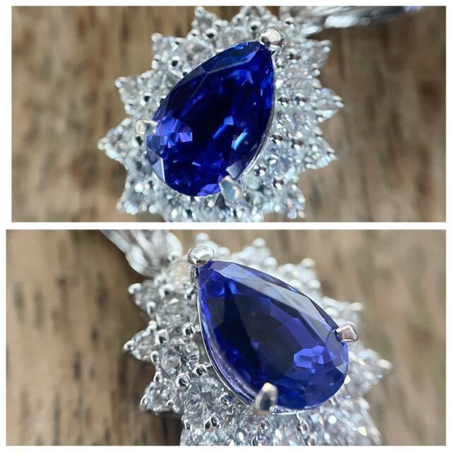30600円 大粒タンザナイト ダイヤ ペンダントトップ - ネックレス 30600円 大粒タンザナイト ダイヤ ペンダントトップ - ネックレス
