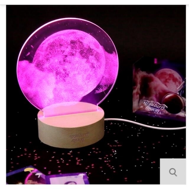 IUIU [strawberry moon] ACRYLIC MOOD LIGHT