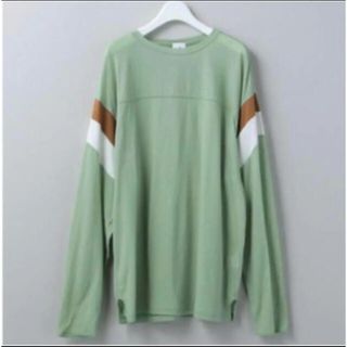 ロク(6 (ROKU))のCOLOR LINE SLEEVE LONG SLEEVE T-SHIRT(Tシャツ/カットソー(七分/長袖))