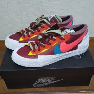 NIKE - KAWS sacai Nike Blazer Low Team Redの通販 by naooのお店 ...