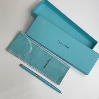 ティファニー(Tiffany & Co.)の【美品】ティファニー　ボールペン　箱 & ソフトケース付き(ペン/マーカー)