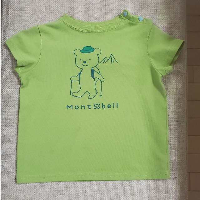 mont bell(モンベル)の半袖Tシャツ キッズ/ベビー/マタニティのキッズ服男の子用(90cm~)(Tシャツ/カットソー)の商品写真