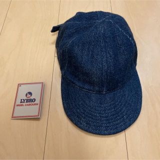 エンジニアードガーメンツ(Engineered Garments)のナイジェルケーボン　メカニックキャップ　デニム(キャップ)