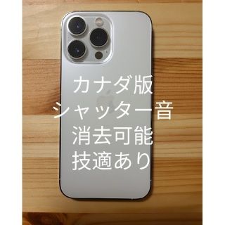 Apple iPhone 13 Pro Silver 1TB カナダ版(スマートフォン本体)