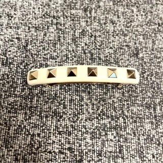 *新品未使用* VALENTINO ヴァレンティノ スタッズ バレッタ ホワイト