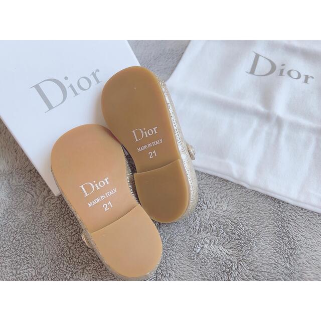 baby Dior(ベビーディオール)のbaby Dior (ベビーディオール)ベビーバレエフラット シューズ キッズ/ベビー/マタニティのベビー靴/シューズ(~14cm)(フラットシューズ)の商品写真