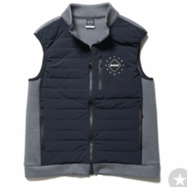 F.C.R.B.(エフシーアールビー)のF.C.R.B. TECH SWEAT HYBRID VEST GRAY XL メンズのジャケット/アウター(その他)の商品写真