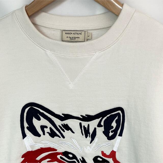 MAISON KITSUNE' - 21SS MAISON KITSUNE BIG FOX 刺繍 スウェット Lの ...