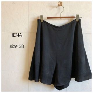 イエナ(IENA)のイエナ IENA 黒ショートパンツ 夏 ベイクルーズ(ショートパンツ)