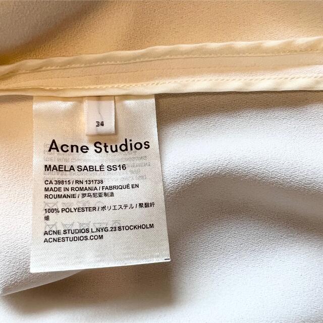 Acne Studios(アクネストゥディオズ)のAcne Studious/アクネストゥディオス 変形ノースリーブブラウス レディースのトップス(シャツ/ブラウス(半袖/袖なし))の商品写真