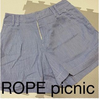 ロペピクニック(Rope' Picnic)のショートパンツ　ストライプ　ロペピクニック　rope picnic(ショートパンツ)