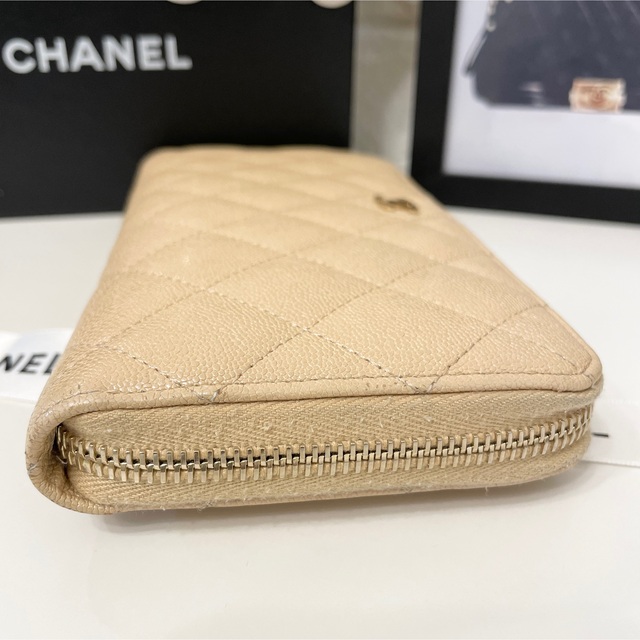 CHANEL - CHANEL✨シャネル✨長財布✨キャビアスキン✨ラウンド