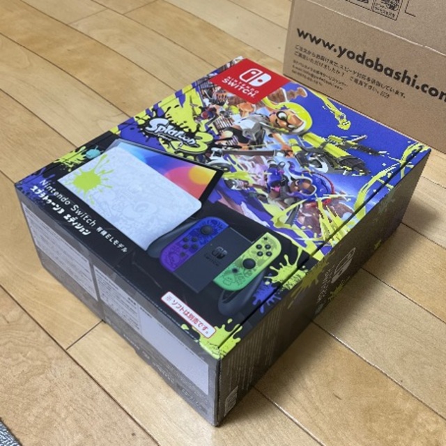 任天堂(ニンテンドウ)のNintendo Switch スプラトゥーン３エディション 新品 未開封 エンタメ/ホビーのゲームソフト/ゲーム機本体(家庭用ゲーム機本体)の商品写真