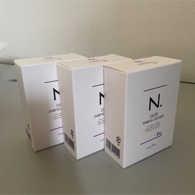 NAPUR(ナプラ)のナプラ N. カラーシャンプー＆トリートメント 3箱セット コスメ/美容のヘアケア/スタイリング(シャンプー/コンディショナーセット)の商品写真