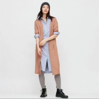 ユニクロ(UNIQLO)の新品未使用UNIQLOユニクロリブロングカーディガン (カーディガン)