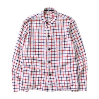 フォーティファイブアール(45R)の45R Graph Check BandCollar Shirt Blouson(シャツ)