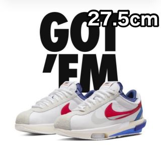 ナイキ(NIKE)のsacai × Nike Zoom Cortez サカイ コルテッツ 27.5(スニーカー)