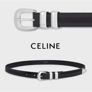 セリーヌ(celine)のセリーヌ 22SS エレガントストラップ付きウエスタン3ベルト 75サイズ(ベルト)