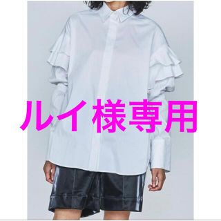 ダブルスタンダードクロージング(DOUBLE STANDARD CLOTHING)のルイ様専用❣️ダブスタ❣️ DSC / フリルスリーブビッグシャツ(シャツ/ブラウス(長袖/七分))