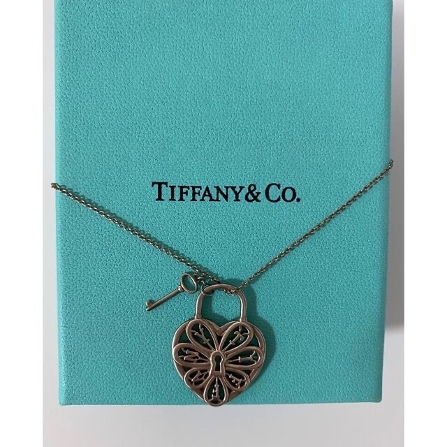 アクセサリー【美品】【希少】Tiffany \u0026 Co. フィリグリー ハート ネックレス