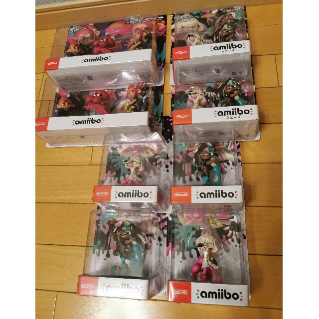 amiibo スプラトゥーン ヒメ イイダ タコボーイ タコ 在庫一掃セール！