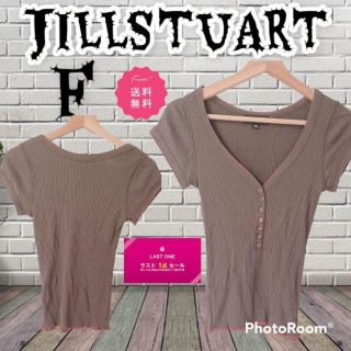 ジルスチュアート(JILLSTUART)の❇️JILLSTUART❇️❧Vネックトップス カットソー☙⚜️F⚜️ 匿名配送(Tシャツ(半袖/袖なし))