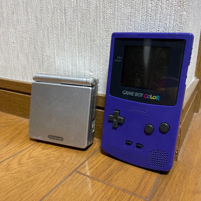 ゲームボーイカラー&ゲームボーイアドバンスSP セット