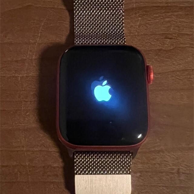 Apple Watch - 【美品】apple watch6 41mm GPS アルミ 赤 本体のみの