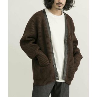 アーバンリサーチ(URBAN RESEARCH)の【BROWN】COSEI 5G両畦 CARDIGAN(カーディガン)