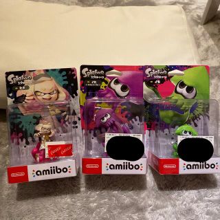 ニンテンドウ(任天堂)のamiibo スプラトゥーン　ヒメ　イカ　イカ（ネオンパープル）(アニメ/ゲーム)