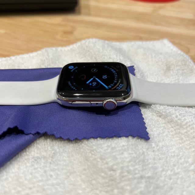 Apple Watch(アップルウォッチ)のApple Watch Series5 44mm ステンレス スマホ/家電/カメラのスマートフォン/携帯電話(その他)の商品写真