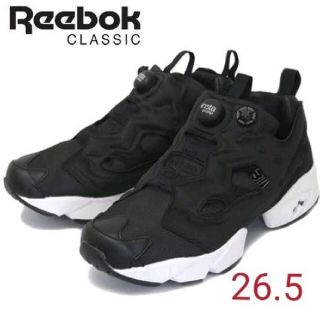 リーボック(Reebok)のReebok インスタポンプフューリー OG ブラック/ホワイト V65750(スニーカー)